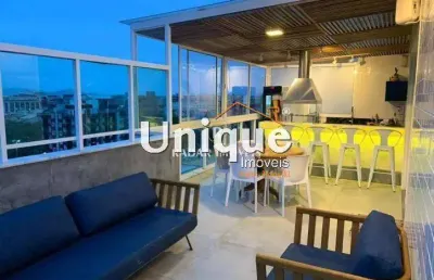 Cobertura duplex, 180m2, braga - cabo frio, à venda por r$ 1.700.000,00