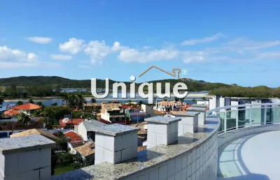 Cobertura, 190m2, passagem - cabo frio, à venda por r$ 1.900.000,00