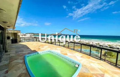 Cobertura, 450m2, vila nova - cabo frio, à venda por r$ 3.950.000,00