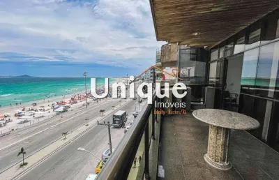 Apartamento, 250m2, praia do forte - cabo frio, à venda por r$ 4.000.000,00