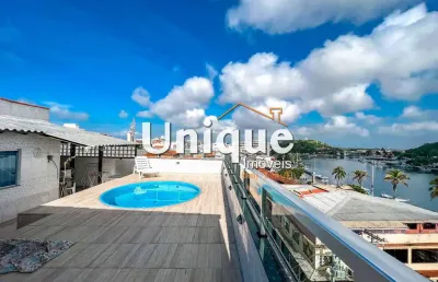 Cobertura, 164m2, centro - cabo frio, à venda por r$ 1.260.000,00