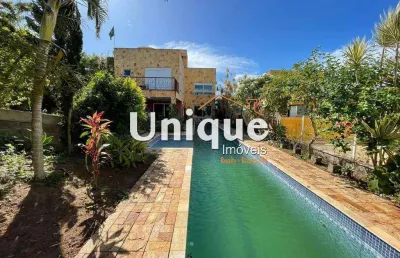 Casa , 530 m², à venda por r$ 2.600.000- cond passaros - cabo frio