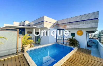 Cobertura duplex, 360m², algodoal - cabo frio, à venda por r$ 1.800.000,00.