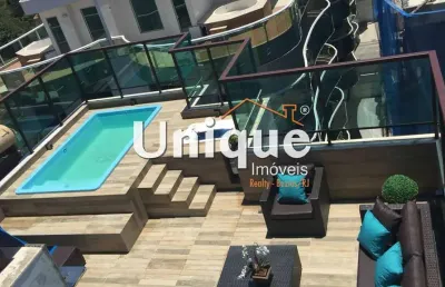 Linda cobertura na quadra da praia do forte, à venda por r$2.300.000,00.