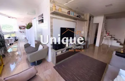 Cobertura duplex no centro de cabo frio, à venda por r$ 1.390.000,00.