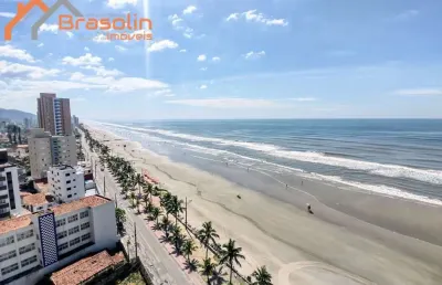 Apartamento frente mar em mongaguá- oportunidade imperdível! 