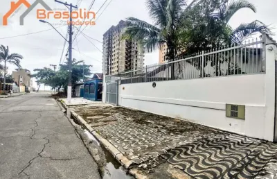 Casa  isolada  3 dormitórios sendo uma suíte pertinho da praia solemar - praia grande