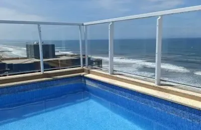 Apartamento cobertura duplex para venda em jardim marina mongaguá-sp