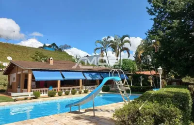 Chácara de alto padrão à venda em itatiba/sp - 4 suítes, casa de hóspedes, lazer completo