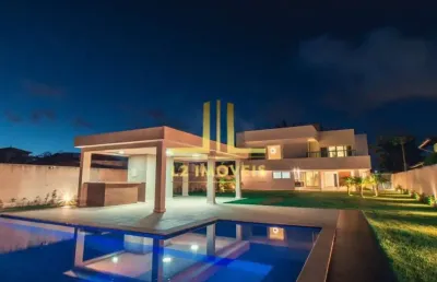 Casa nova de 538m² 4 suítes no cond. parque costa verde r$ 4.900.000,00
