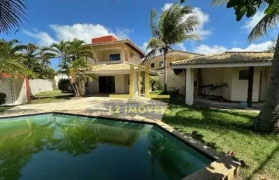 Casa luxuosa - 4 suítes - nascente -  lauro de freitas
