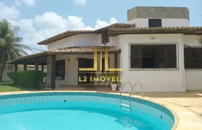 Casa - 4 quartos sendo 2 suítes - vilas do atlantico