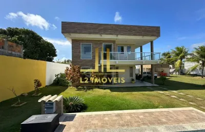 Casa luxuosa - 4 quartos sendo 3 suítes - porteira fechada - barra do jacuipe