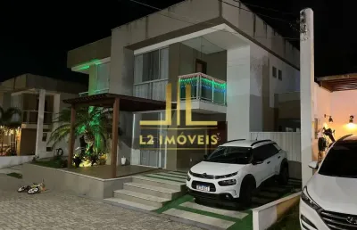 Casa em condomínio fechado com 3 quartos à venda na Rua Lagoa Clara, 1, Boa União, Camaçari
