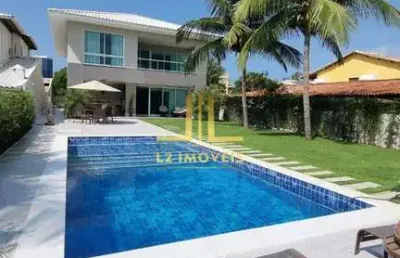 Casa luxuosa - 6 suítes - porteira fechada - guarajuba