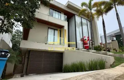 Casa luxuosa - 5 suítes - energia solar - porteira fechada - alphaville 1