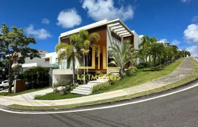 Casa luxuosa - 4 suítes - porteira fechada - alphaville 2