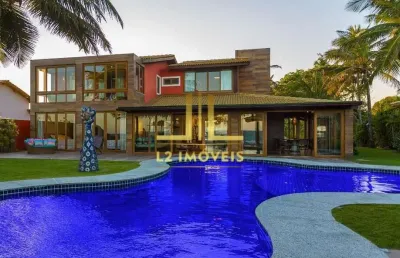 Casa luxuosa - 8 quartos sendo 6 suítes - frente mar - interlagos