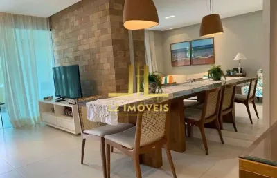 Apartamento vilage - 4 suítes - porteira fechada - itacimirim