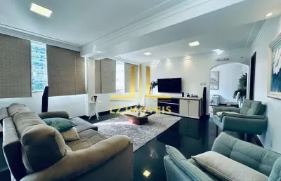 Apartamento cobertura triplex - 4 quartos sendo 2 suítes - porteira fechada - pituba