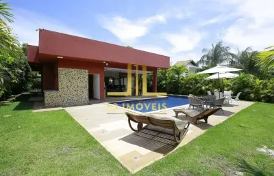 Casa luxuosa - 4 suítes - porteira fechada - itacimirim