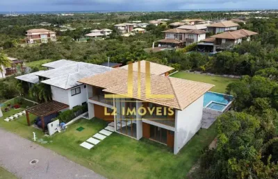 Casa luxuosa - 6 suítes - porteira fechada -  praia do forte