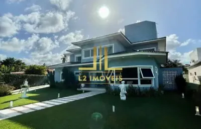 Casa com 4 quartos à venda na Avenida Santos Dumont 8126, 8124, Buraquinho, Lauro de Freitas