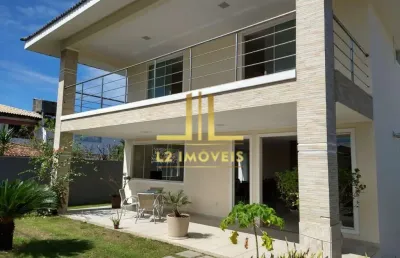 Casa 5 suítes piscina privativa a 500m da praia de vilas do atlântico r$ 1.900.000,00