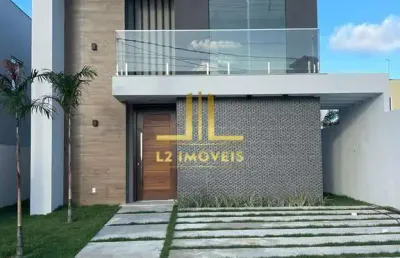 Casa com 4 quartos à venda na Rua Mucuripe, 1, Abrantes, Camaçari