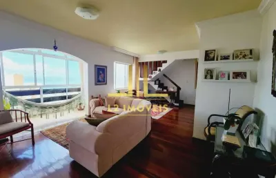 Cobertura duplex - 5 quartos sendo 3 suítes - pituba