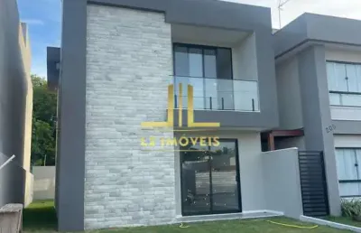 Casa duplex nova - 4/4 sendo 3 suítes - 136m² - abrantes