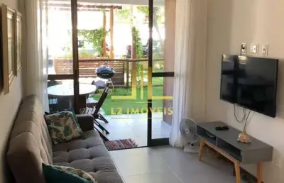 Apartamento garden - 3/4 com suíte - porteira fechada - itacimirim