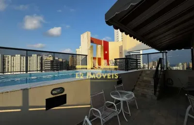 Apartamento cobertura - 4 quartos sendo 2 suítes - nascente - graça