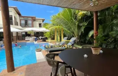 Casa de luxo em condomínio - 5 suítes - costa do sauípe