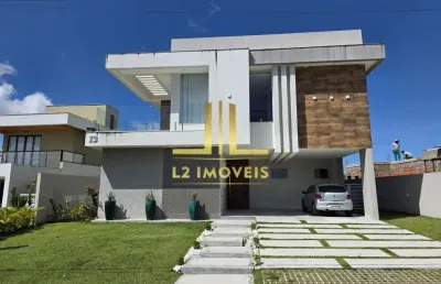 Casa luxuosa - 4 suítes - alphaville litoral norte 3