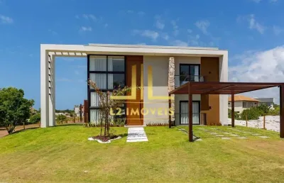 Casa 4 suítes porteira fechada alto padrão em sauípe r$ 2.200.000,00