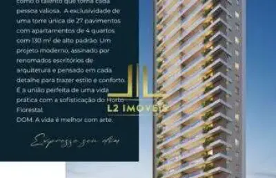 Apartamento alto padrão - 3 suítes - dom horto florestal