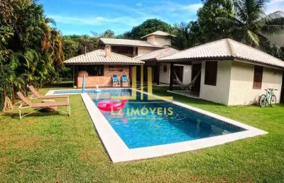 Casa alto padrão - 5 quartos sendo 3 suítes - itacimirim
