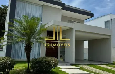 Casa luxuosa - 3 suítes - alphaville litoral norte 3