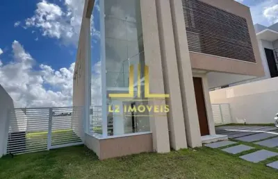 Casa - 5/4 sendo 4 suítes - 266m² - alphaville litoral norte 2
