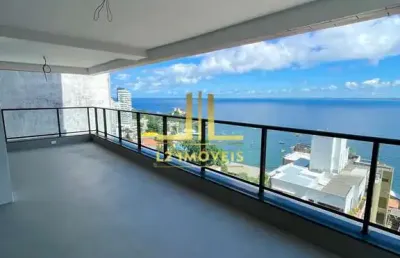 Apartamento alto padrão - 3 suítes - vista mar - barra