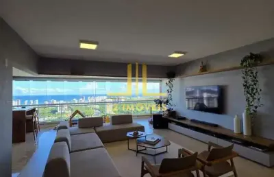 Apartamento cobertura - 4 suítes - nascente - vista mar - ludco greenville