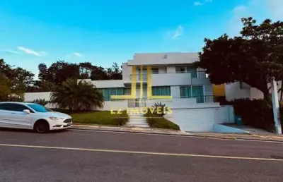 Casa luxuosa - 5 quartos sendo 4 suítes - alphaville 1