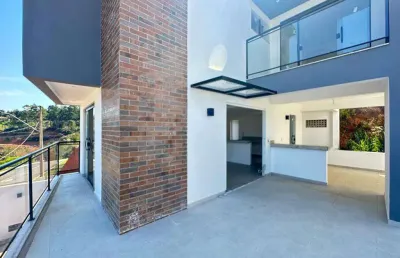 Casa em condomínio fechado com 3 quartos à venda na Rua Clorofila, Novo Horizonte, Juiz de Fora