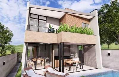 Casa 3 quartos em condomínio fechado, 190 m² em vina del mar.