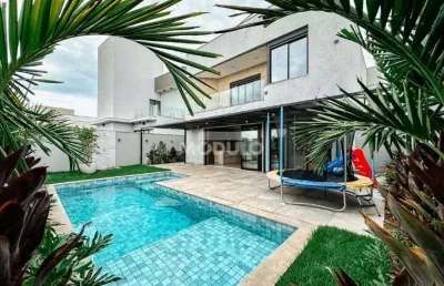Excelente casa com fino acabamento em condominio varanda sul