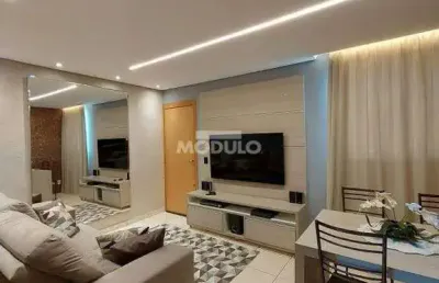 Apartamento à venda, 2 quartos, 1 vaga, aclimação - uberlândia/mg