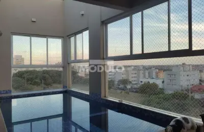 Cobertura duplex à venda, 3 quartos, 3 suítes, 2 vagas, santa mônica - uberlândia/mg
