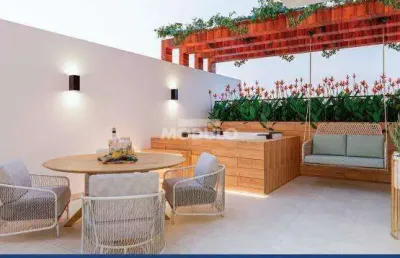Apartamento à venda, 2 quartos, 1 suíte, 2 vagas, santa mônica - uberlândia/mg