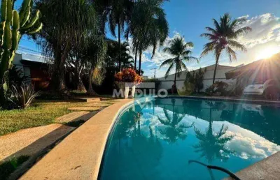 Casa residencial à venda, 4 quartos, 2 suítes, 4 vagas, jardim karaiba - uberlândia/mg
